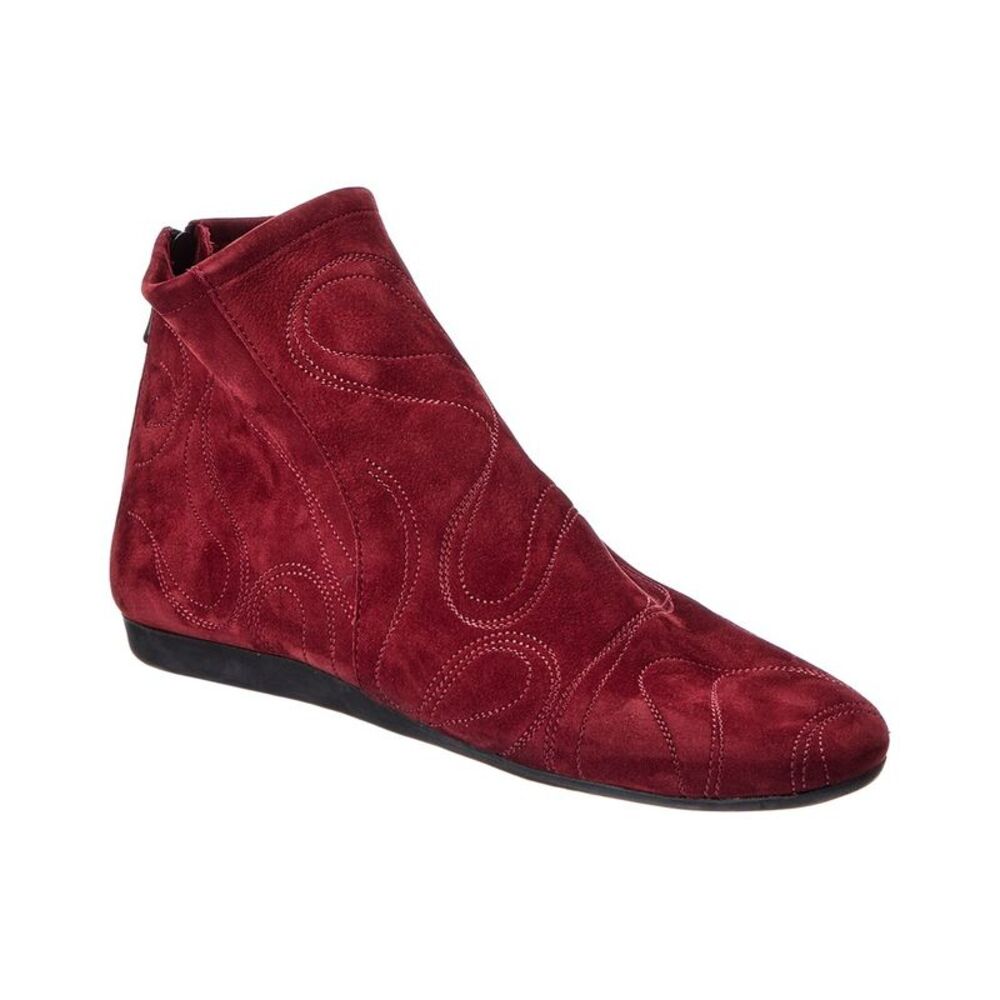 Arche Lilpik Leather Bootie, Red